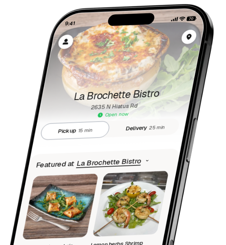 La Brochette Bistro app preview